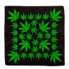 Šátek s potiskem marihuana